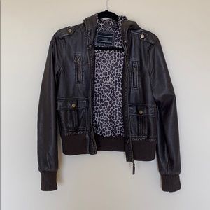 Brown Leather Jacket